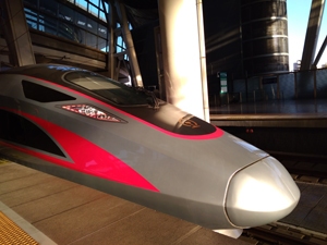 high-speed train to Hong Kong